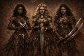 The Harpies, engineered female assassins of Nebu