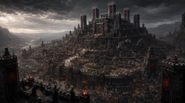 Khar’Rukan, the fortified capital of the Ka’Rukan Empire